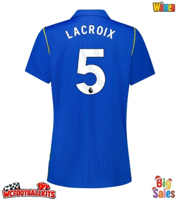 Chelsea Maxence Lacroix #5 Replica Home Stadium Shirt for Women 2026-27 Short Sleeve